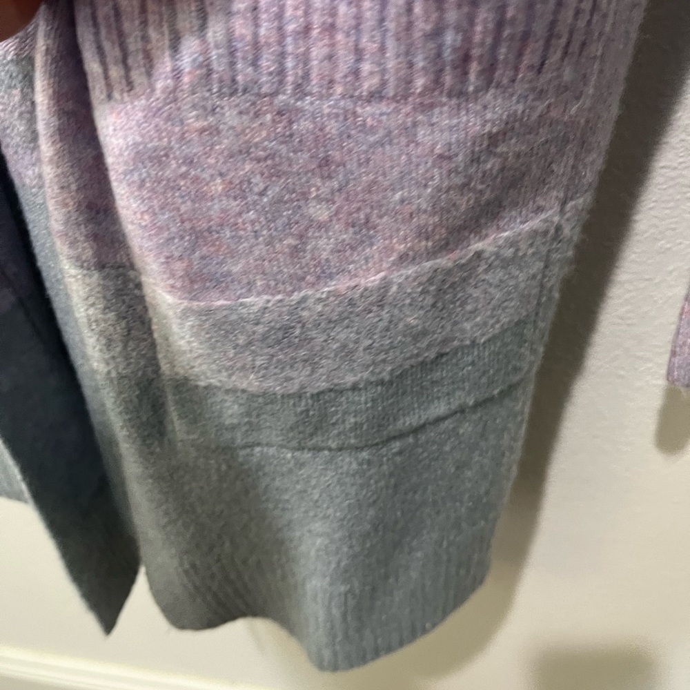 A New Day Soft Striped Color Block Long Cardigan … - image 8